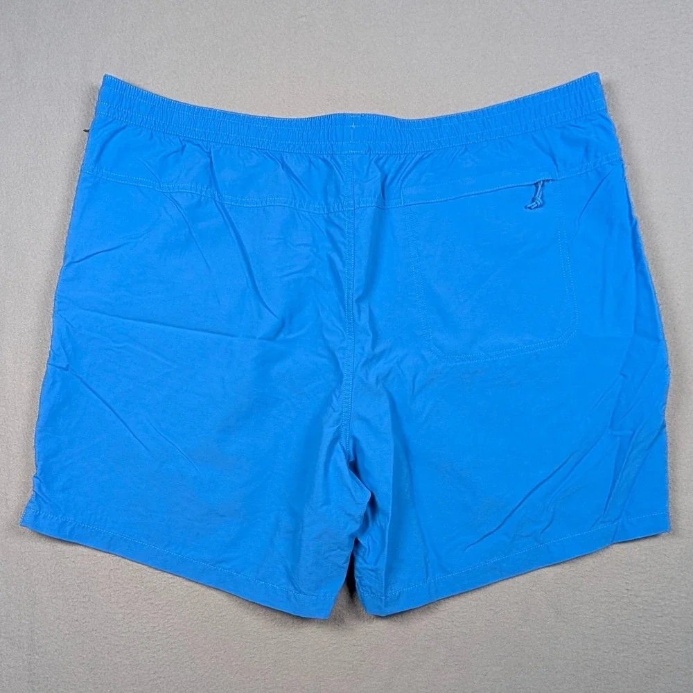 The North Face Shorts‎ Mens XXL Blue Elastic Waist Nylon Lightweight Hiking 6.5